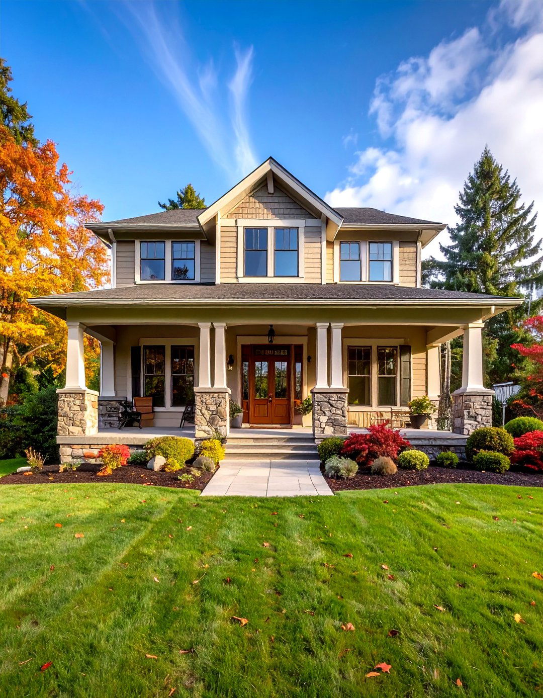 Hip Style Porch Roof - 20 Front Porch Roof Ideas