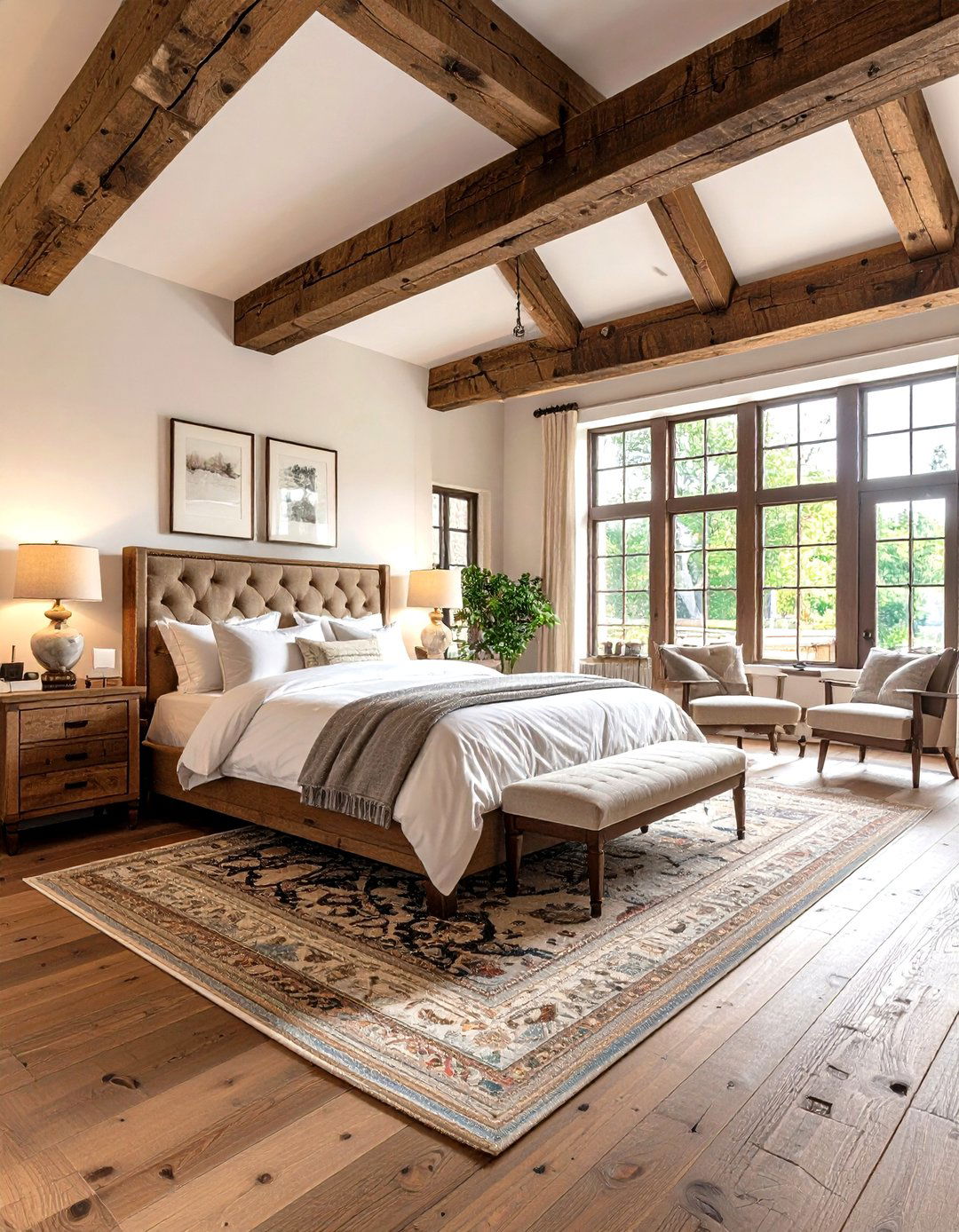 Historic Renovation Hotel Room Design with Preserved Architectural Features - 20 Hotel Room Design Ideas