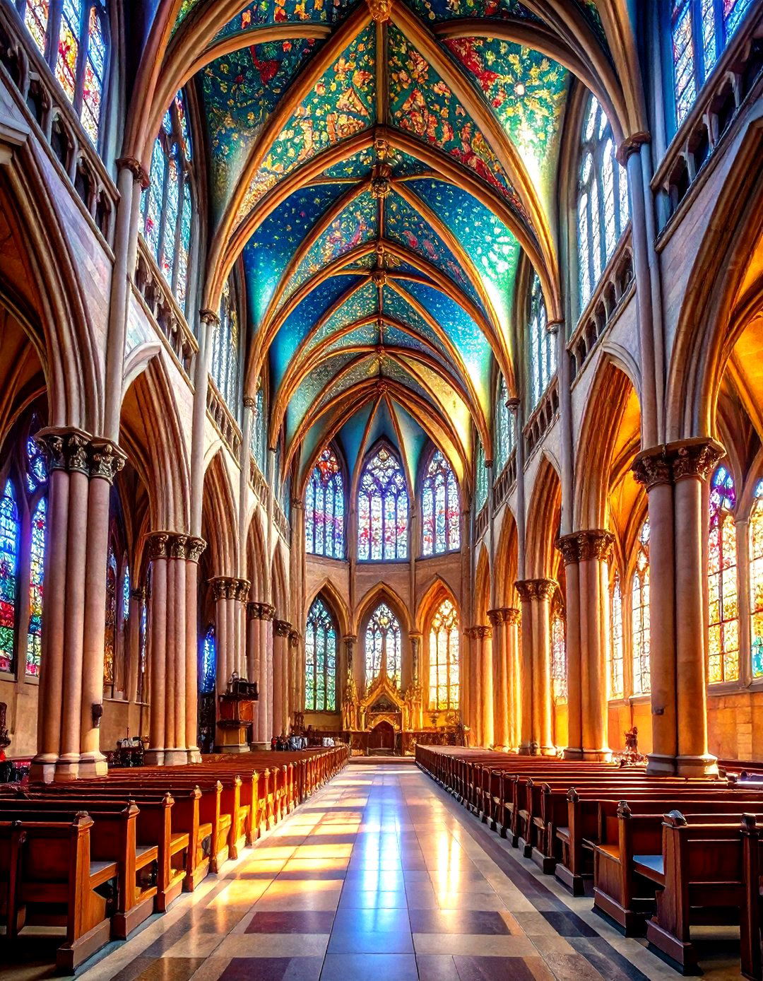 Historical Evolution - 20 Vaulted Ceiling With Beams