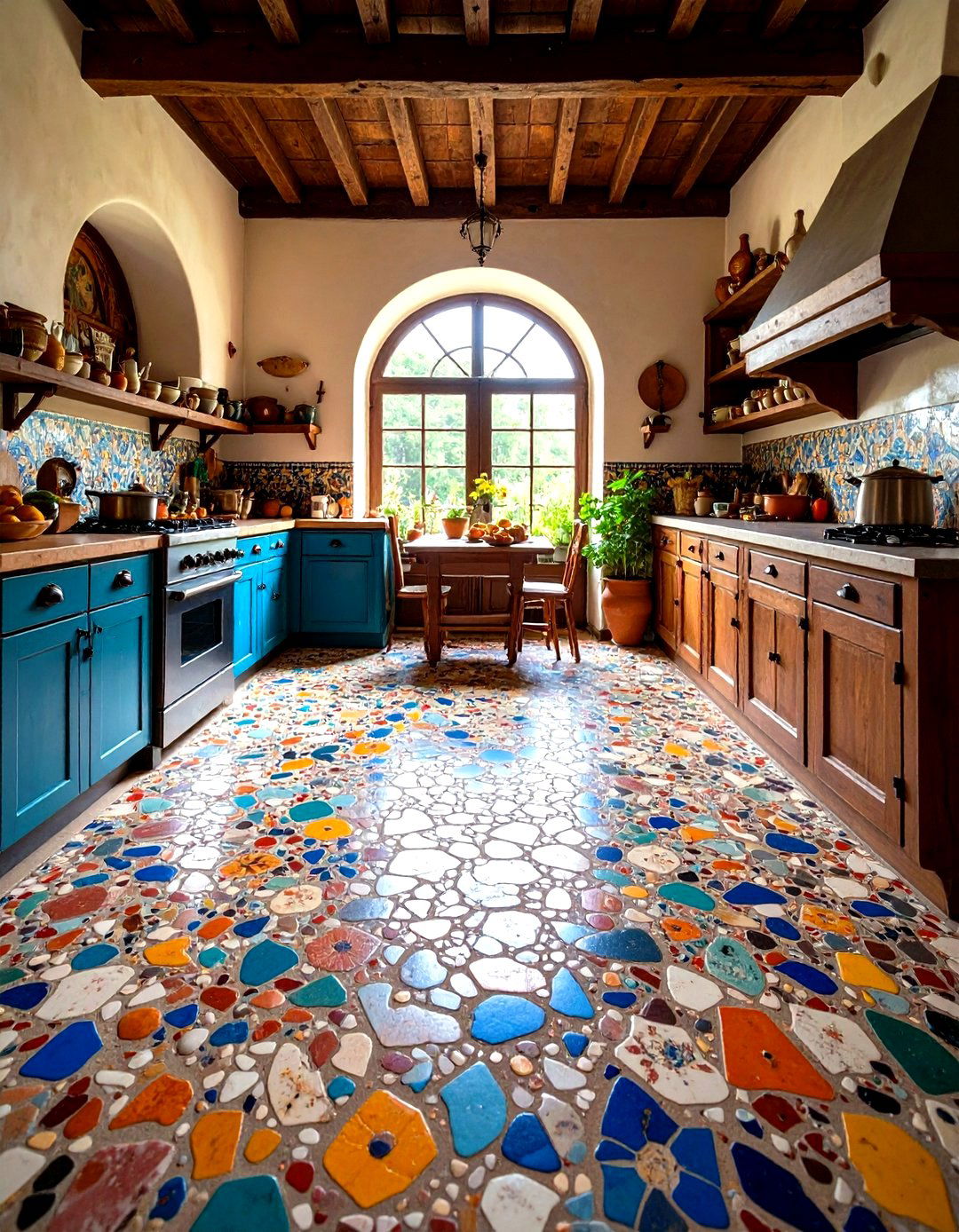 History of Terrazzo - 20 Terrazzo Kitchen Countertops