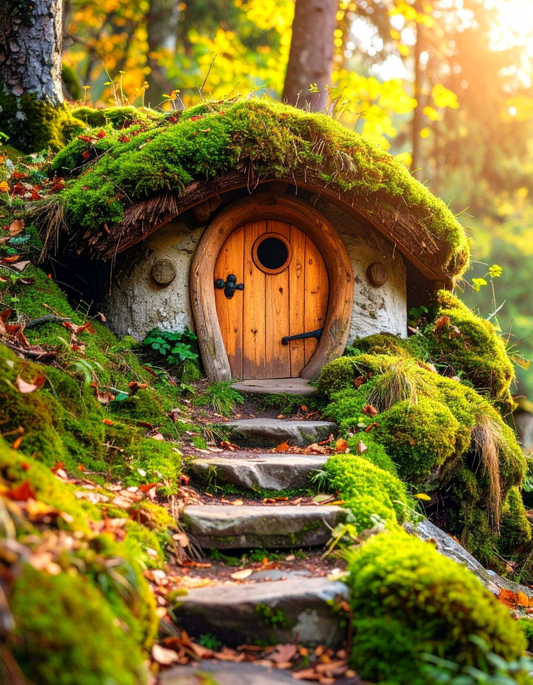 Hobbit Hole Earth Sheltered Outhouse Design - 20 Outhouse Design Ideas