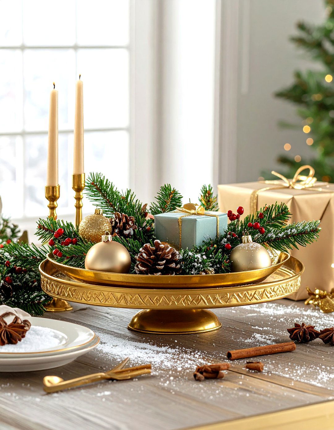 Holiday Celebration Tray Decor - 20 Tray Decor Ideas