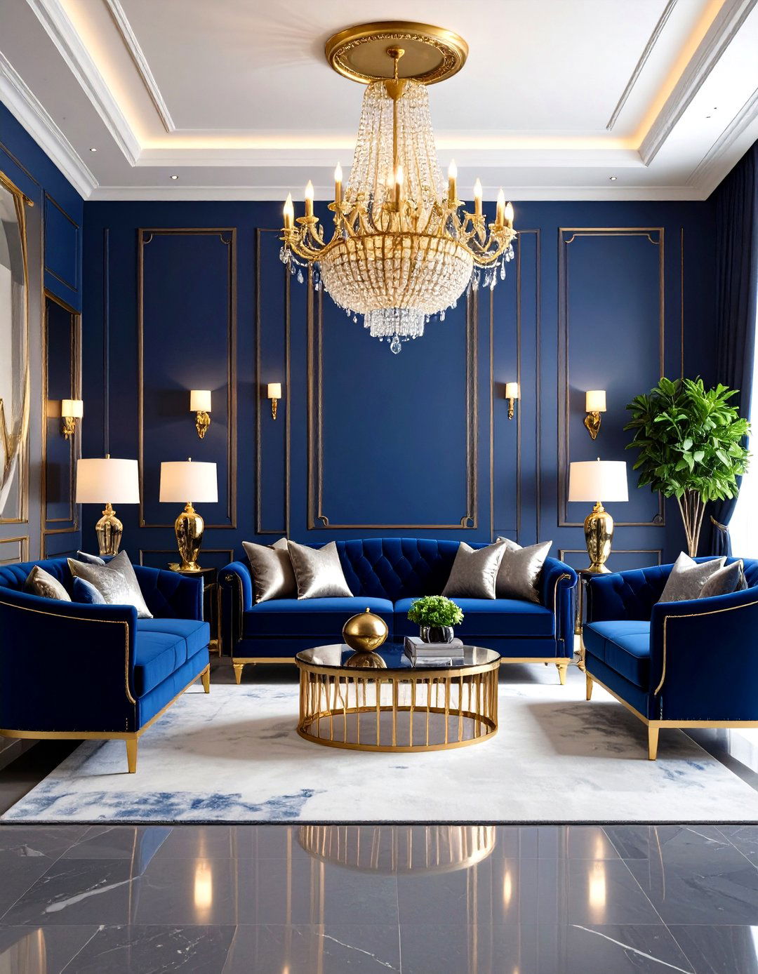 Hollywood Glamour Luxury Interior Design - 20 Luxury Interior Design Ideas