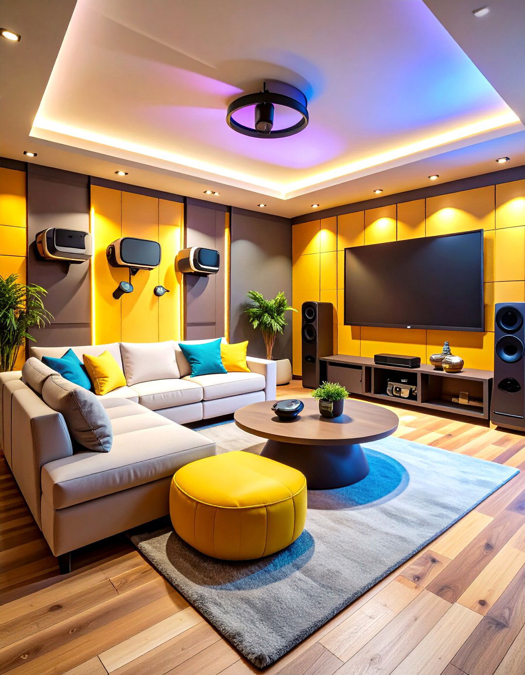 Home Theater Virtual Reality Corner - 20 Home Theater Ideas