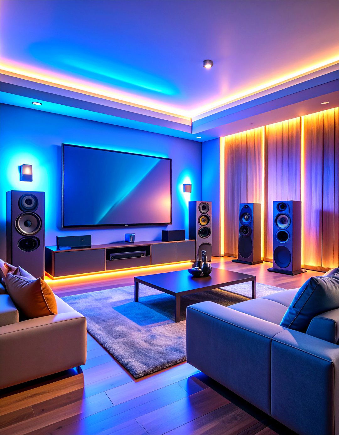 Home Theater Wireless Surround Sound - 20 Home Theater Ideas
