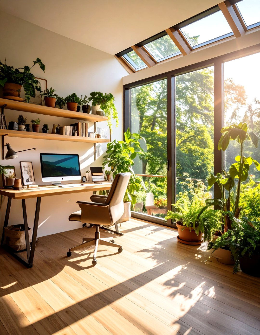 HomeOffice With a View - 20 Sunroom Ideas