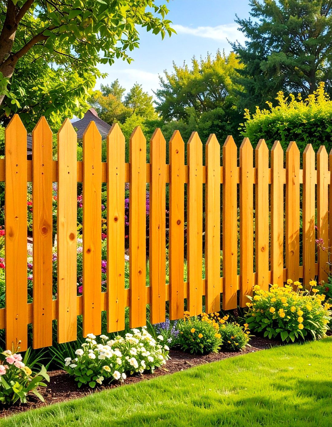 Honey Brown Warm Fence Stain - 20 Fence Stain Colors