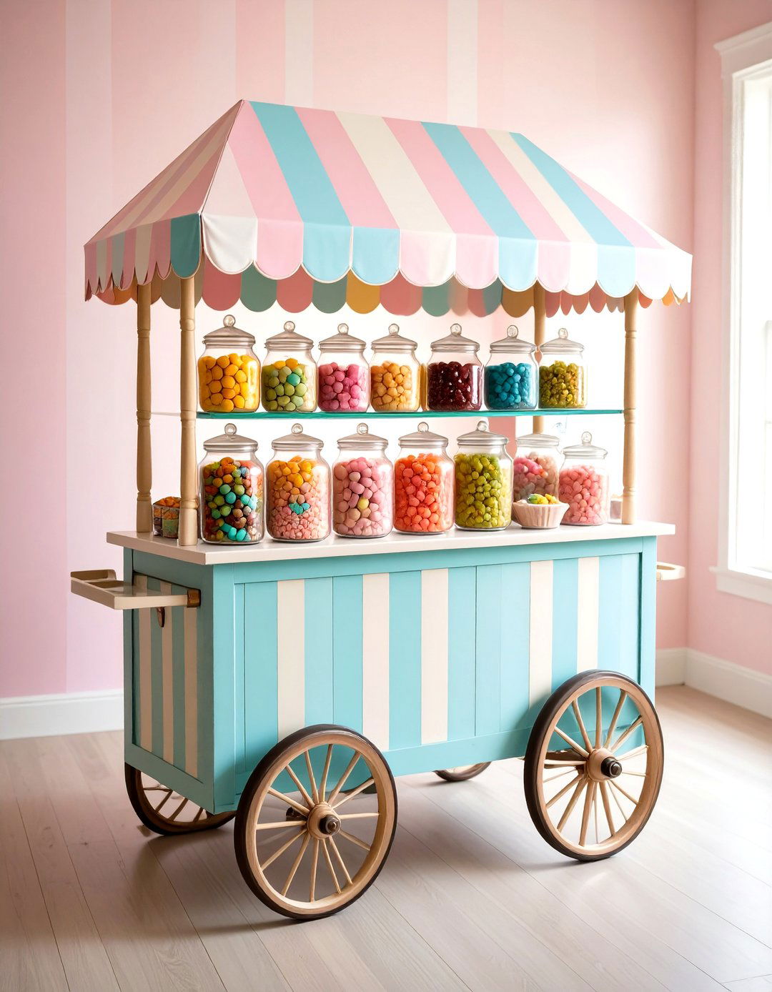 Honeydukes Sweet Bar for Harry Potter Parties - 20 Harry Potter Decor Ideas