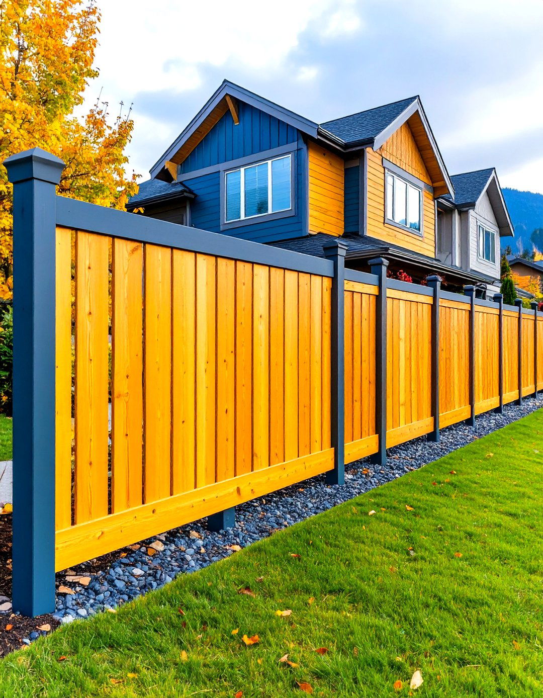 Horizontal Fence with Varying Heights for Dynamic Design - 20 Horizontal Fence Ideas