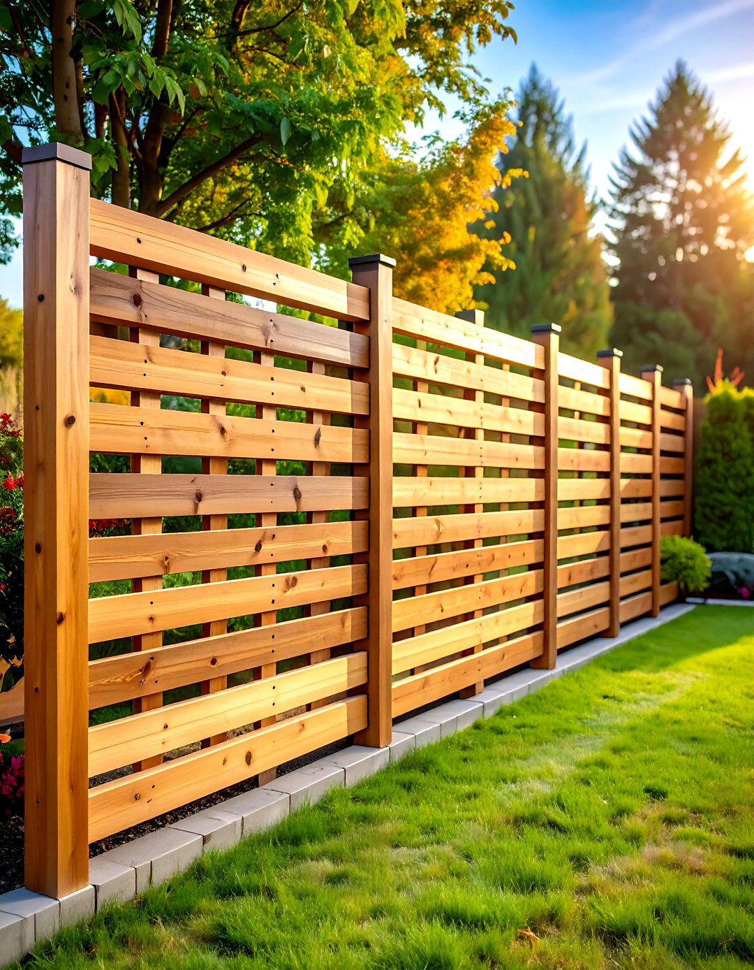 Horizontal Pallet Fence Design - 20 Pallet Fence Ideas