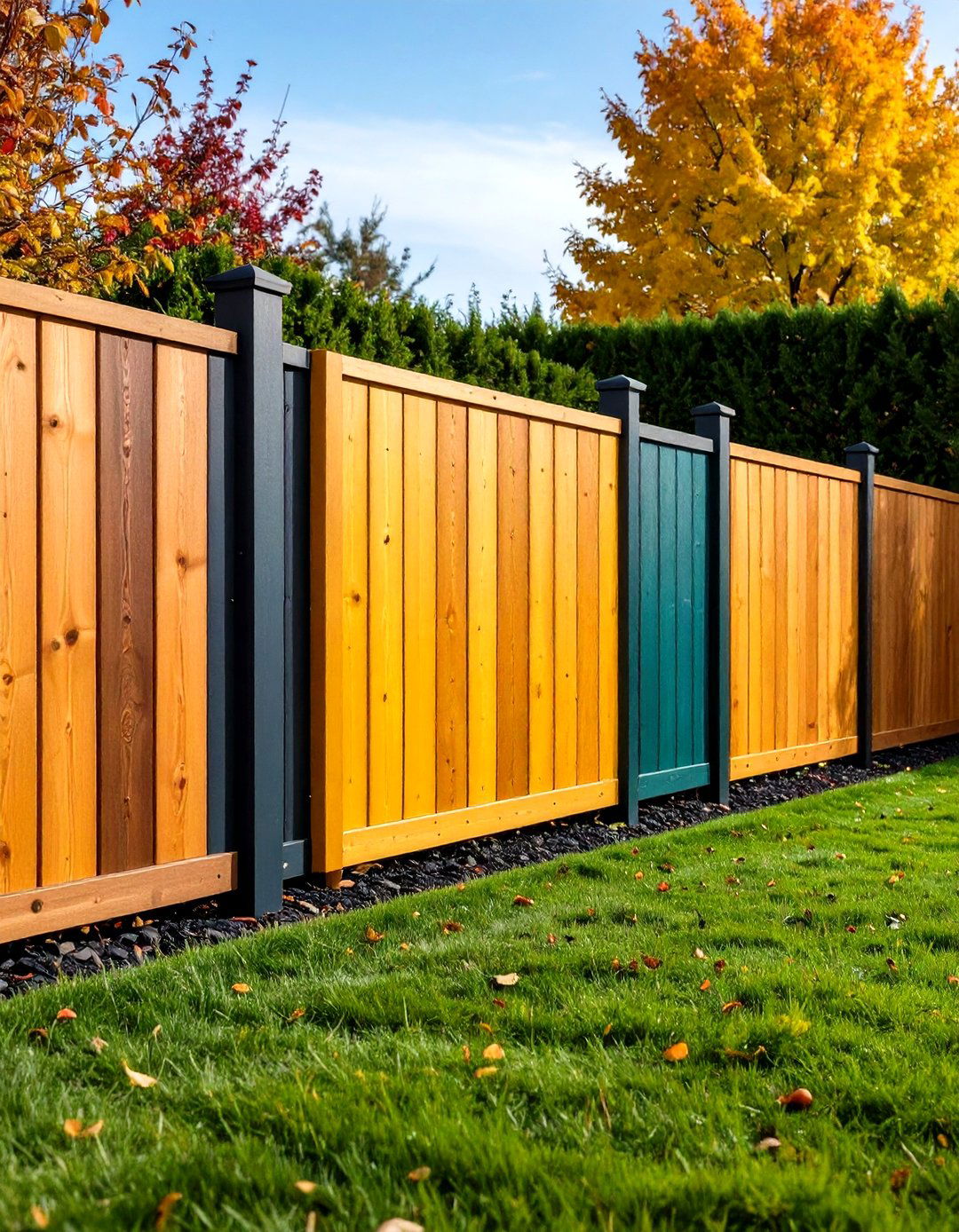 Horizontal Shadow Box Fence for Enhanced Privacy - 20 Horizontal Fence Ideas