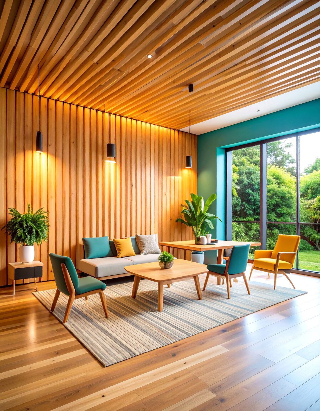 Horizontal Wood Slat Walls - 20 Wall Paneling Ideas