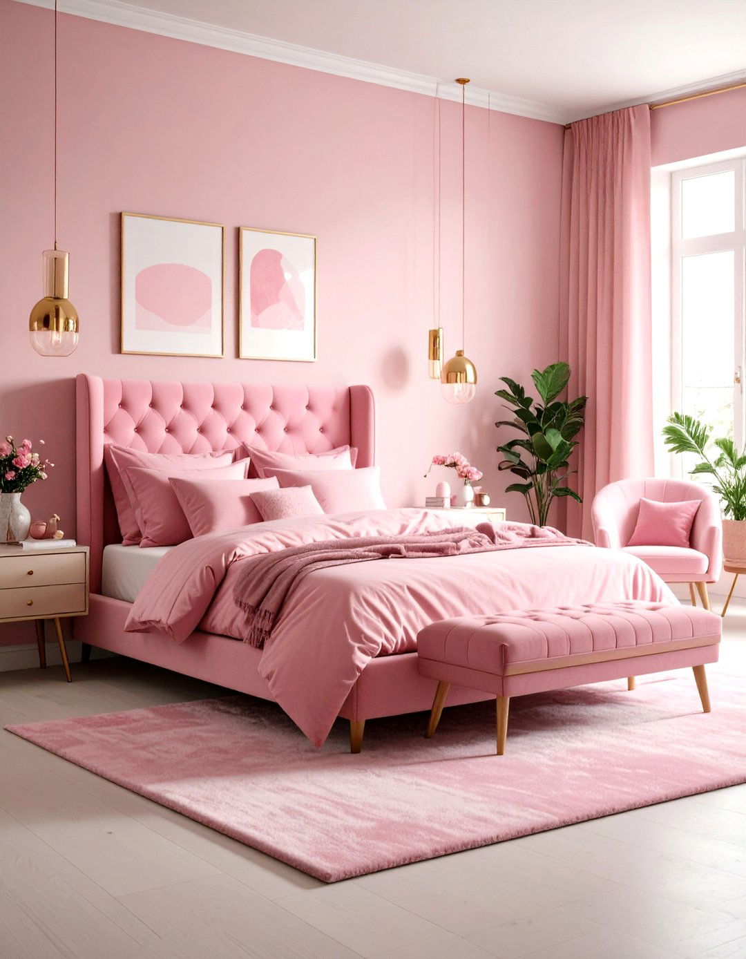 Hot Pink Bedroom Eclectic Mix - 20 Hot Pink Bedroom Ideas