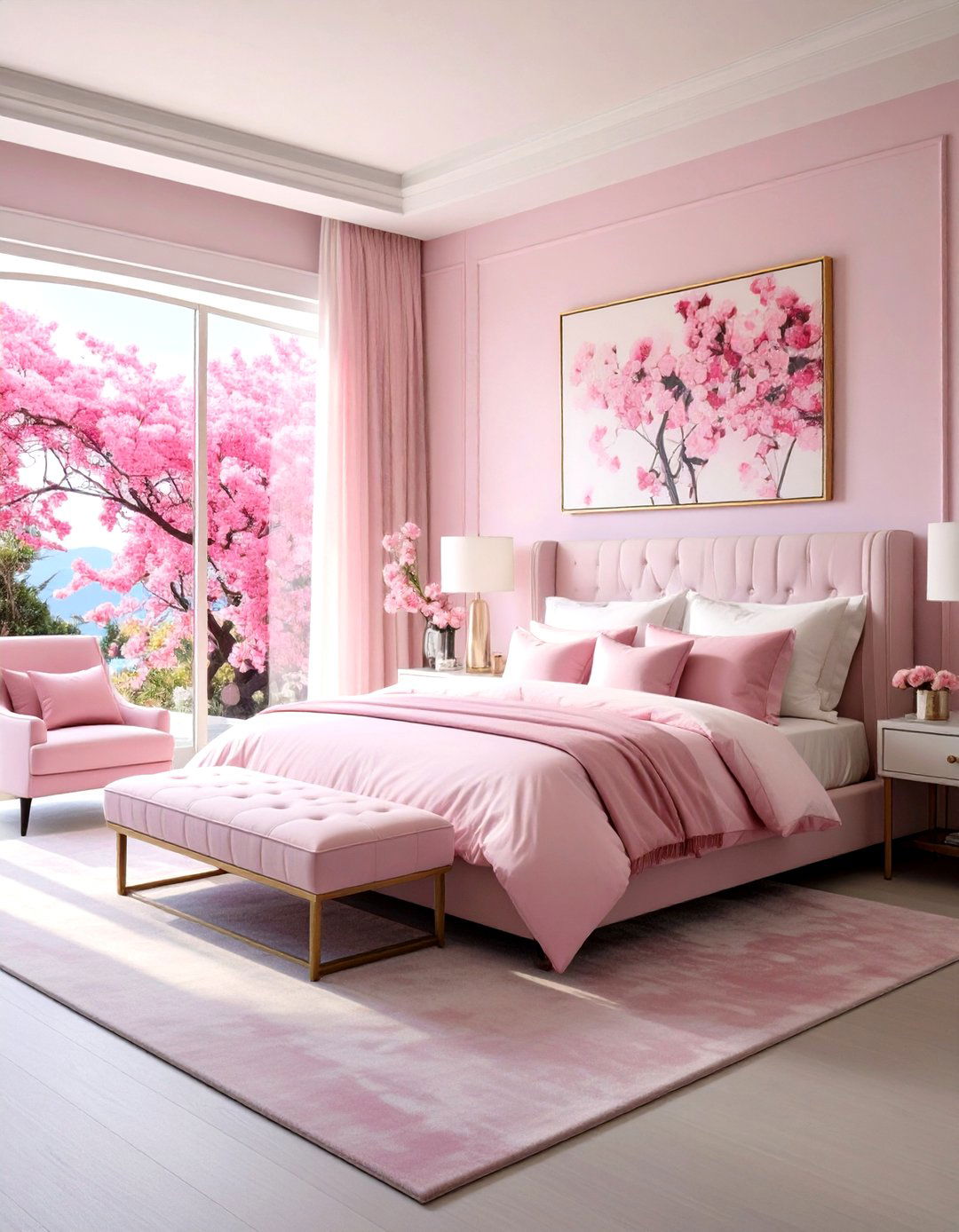 Hot Pink Bedroom Master Suite Luxury - 20 Hot Pink Bedroom Ideas