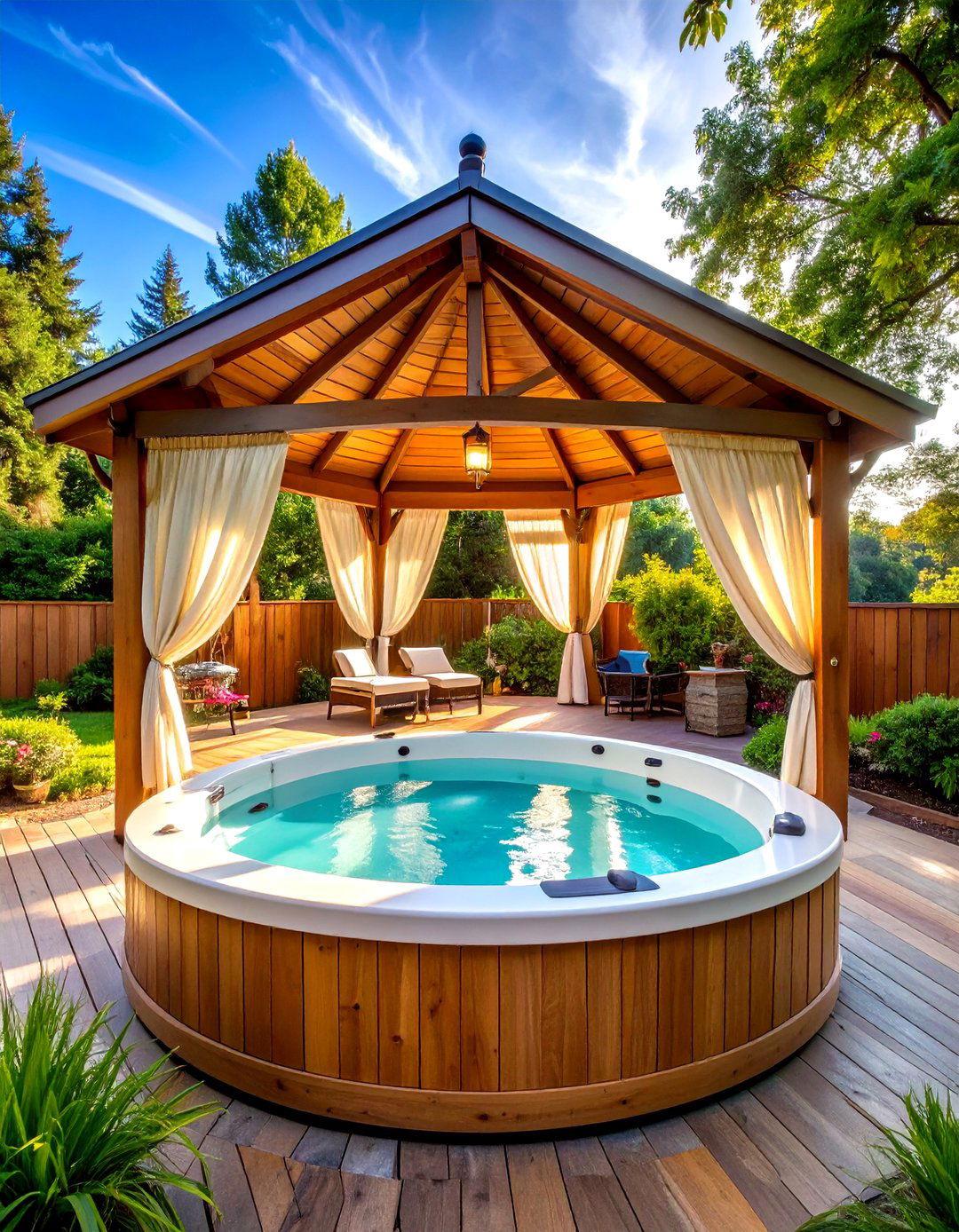 Hot Tub Gazebo Enclosure Ideas - 20 Hot Tub Decor Ideas