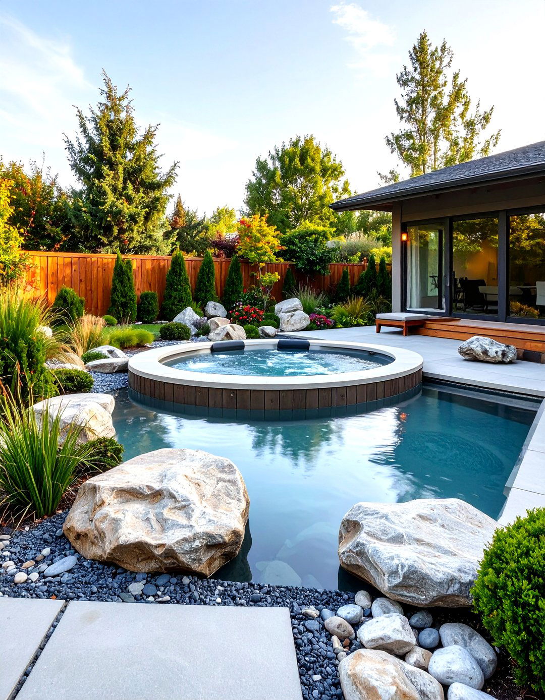 Hot Tub Zen Garden Landscaping - 20 Hot Tub Landscaping Ideas