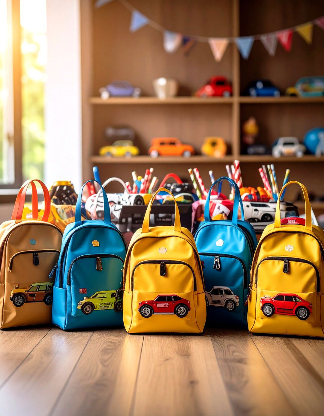 Hot Wheels Party Favor Bags and Gifts - 20 Hot Wheels Birthday Party Ideas