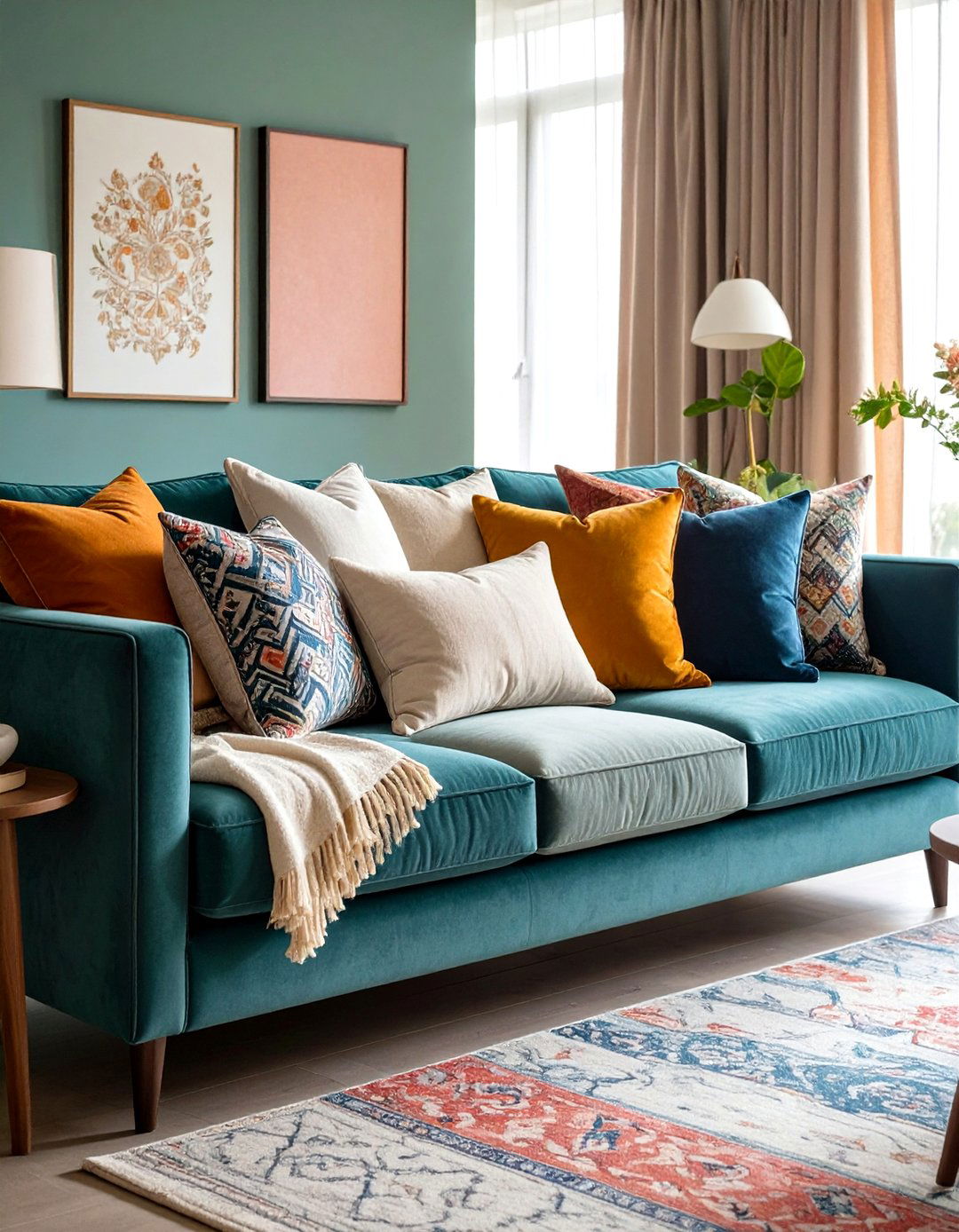 House Decor Throw Pillow and Textile Layering - 20 House Decor Ideas
