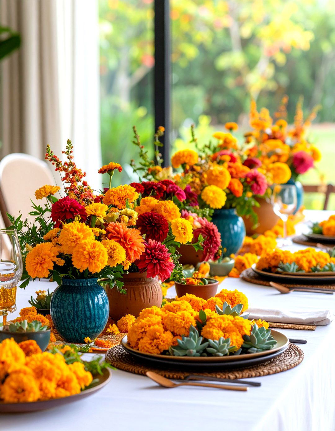 Housewarming Decoration Fresh Flower Centerpieces - 20 Housewarming Decoration Ideas