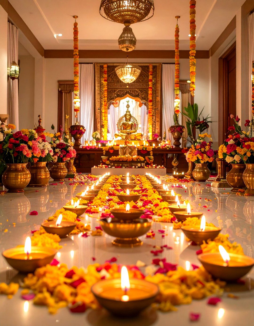 Housewarming Decoration Sacred Space Arrangements - 20 Housewarming Decoration Ideas
