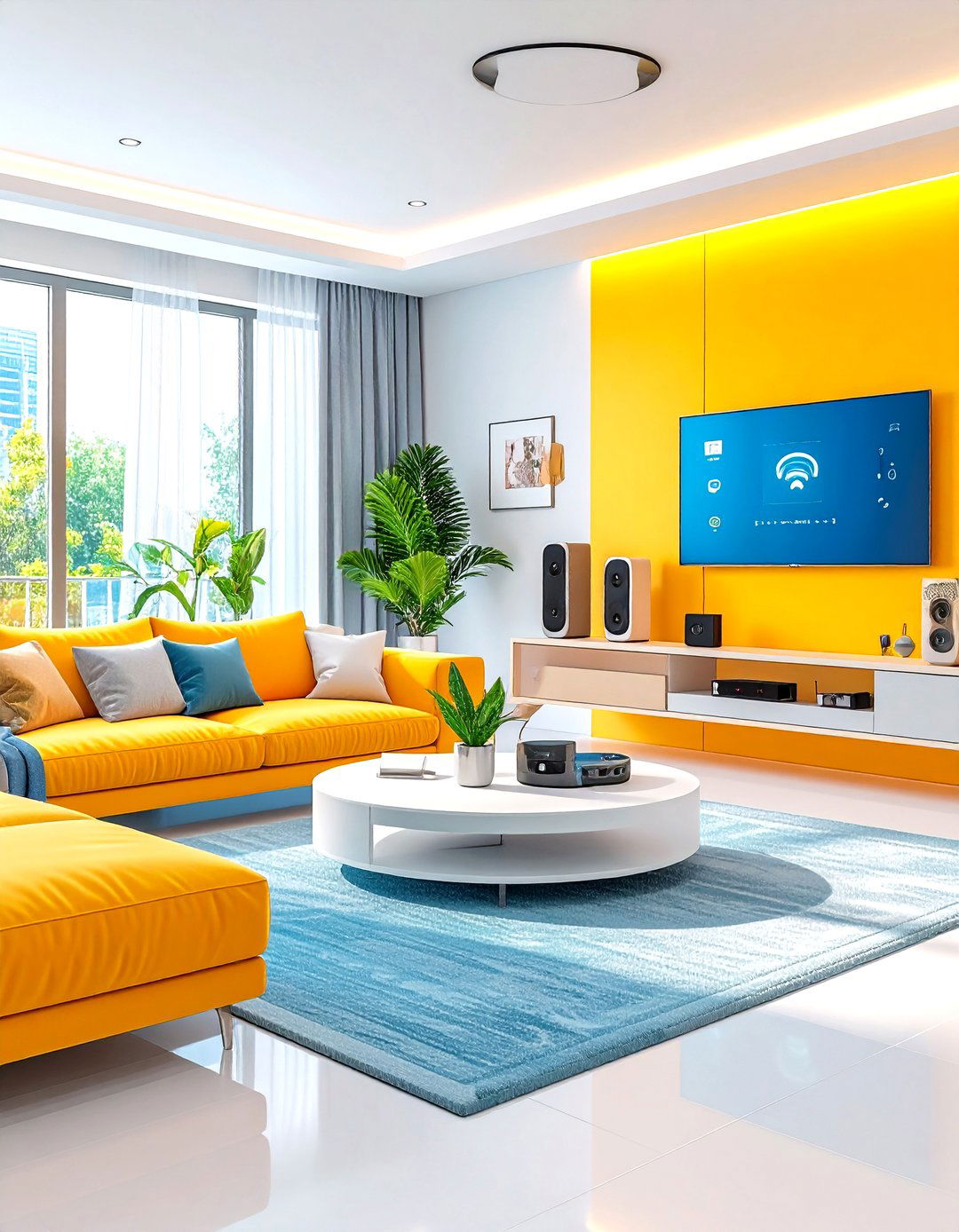 Housewarming Decoration Smart Technology Integration - 20 Housewarming Decoration Ideas