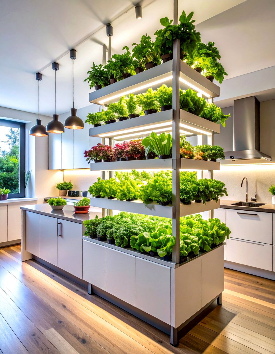 Hydroponic Indoor Plant Wall System - 20 Indoor Plant Wall Ideas