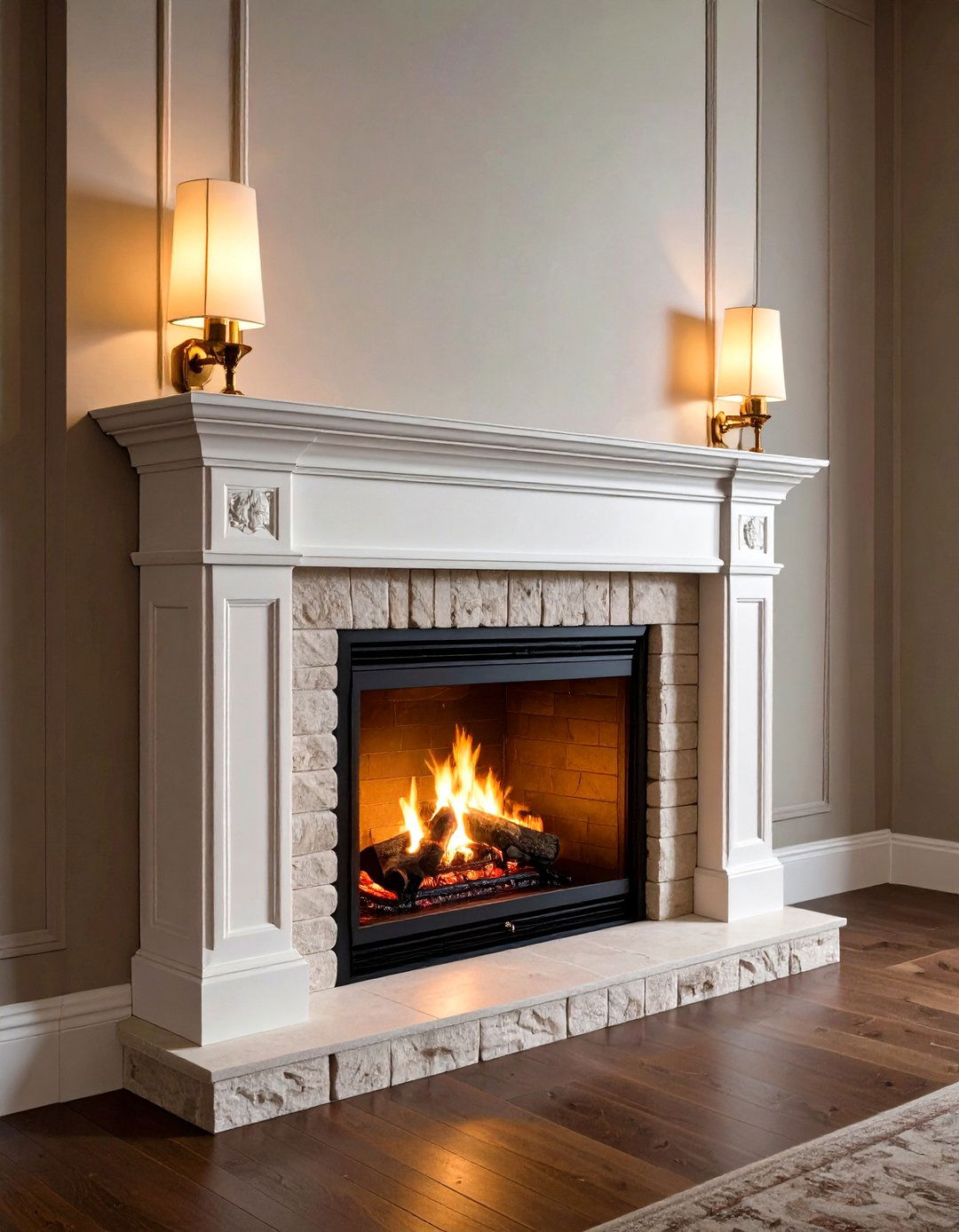 Ideal Height and Spacing for Fireplace Sconces - 20 Fireplace Sconces Ideas