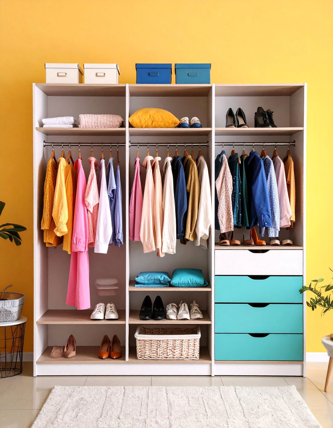 Implement Custom Closet Systems - 20 Small Dressing Room Ideas