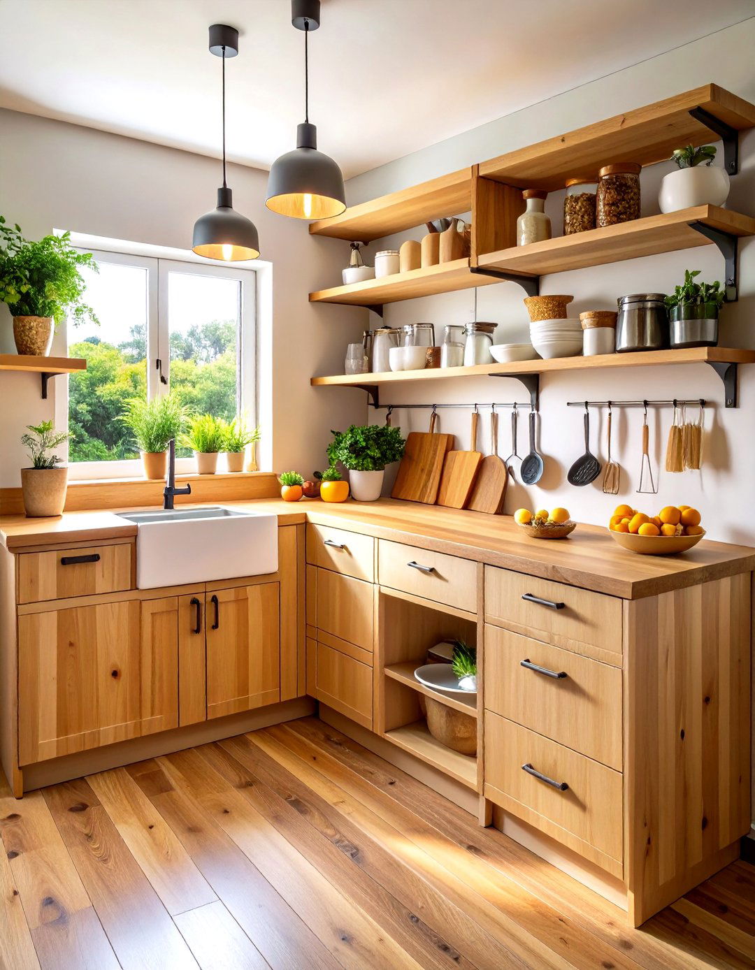 Incorporate Baskets for Organization - 20 Walk in Pantry Ideas