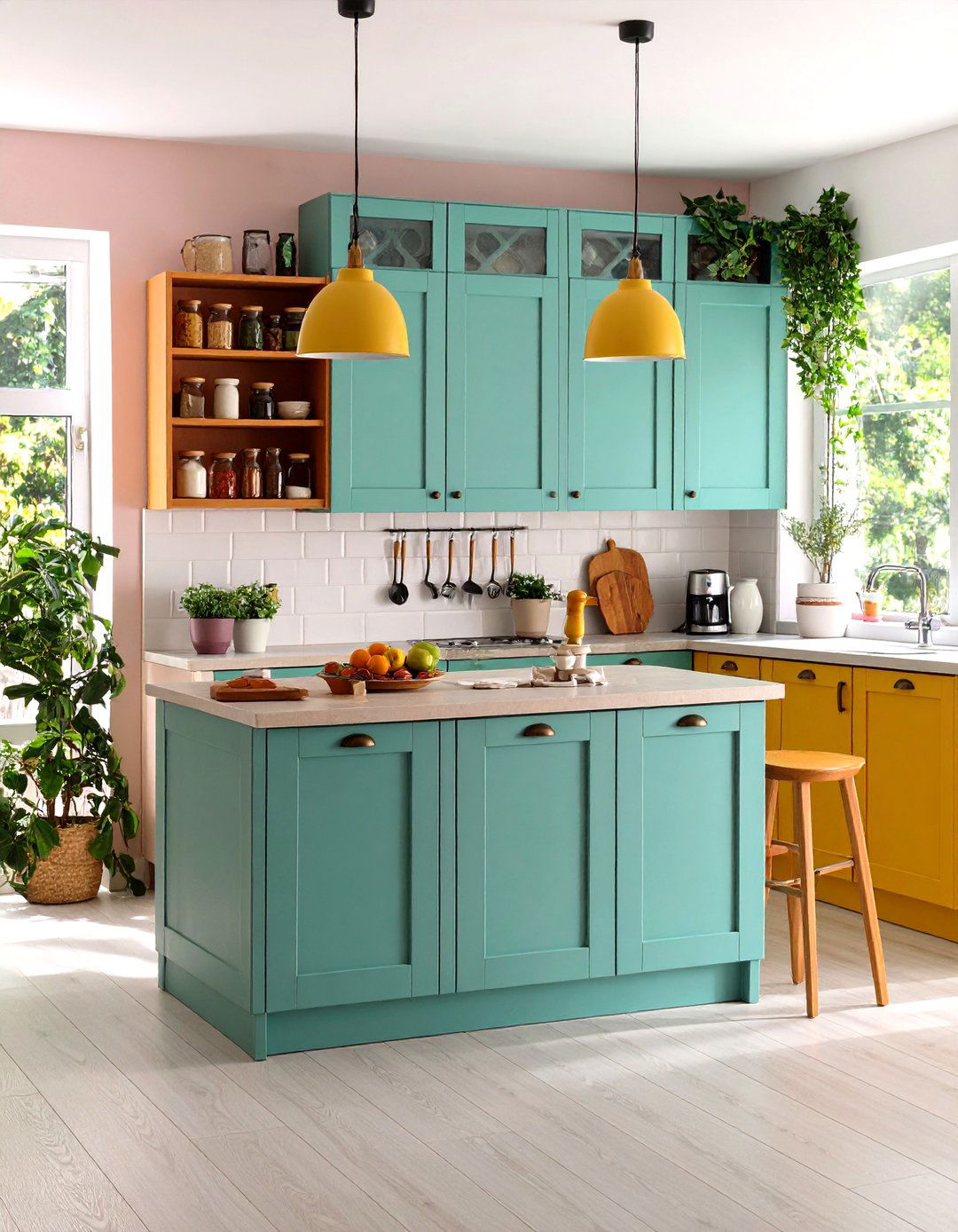 Incorporate Built In Storage - 20 Small White Kitchen Ideas