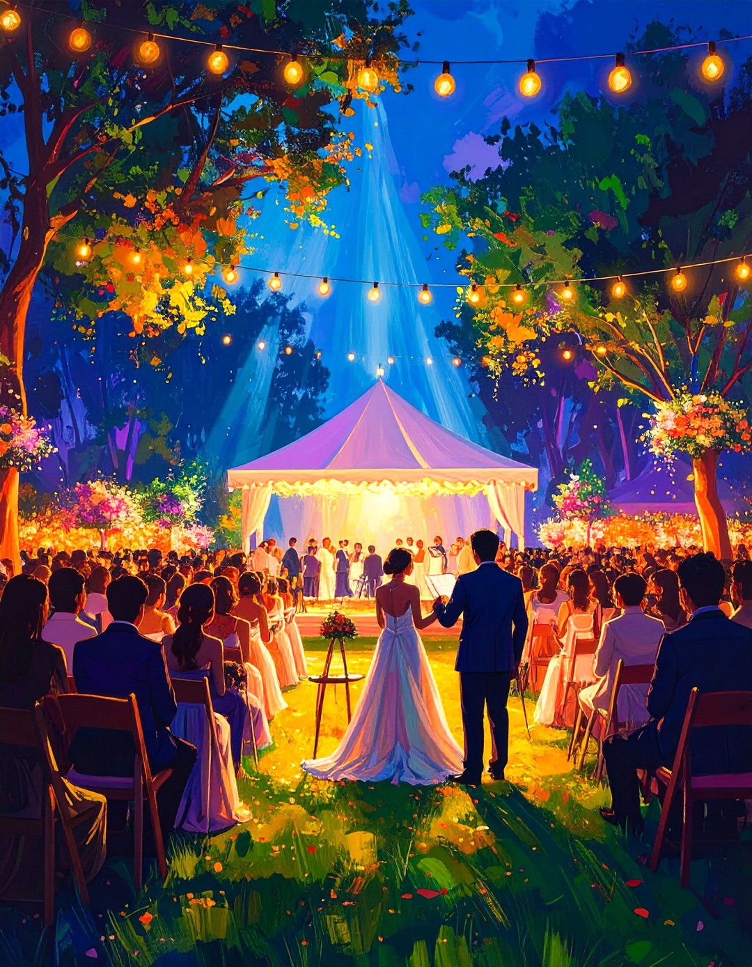 Incorporate Live Painting - 20 Small Wedding Ideas