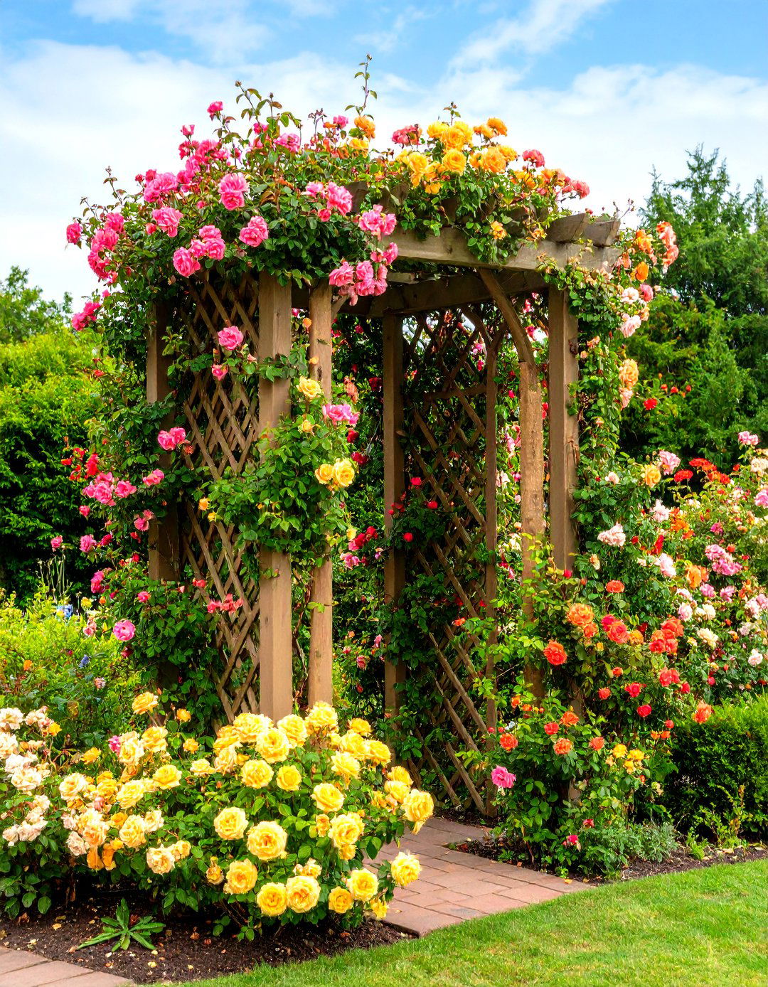 Incorporate Vertical Elements - 20 Sensory Garden Ideas