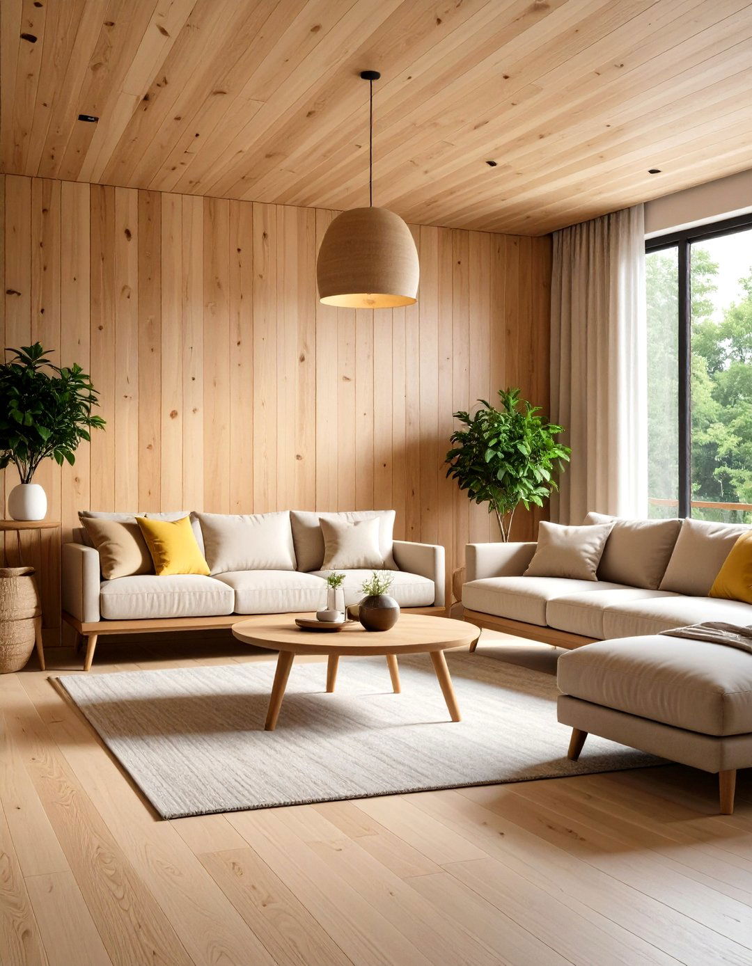 Incorporate Wood Paneling or Simulated Wood Accents - 20 Snug Room Ideas