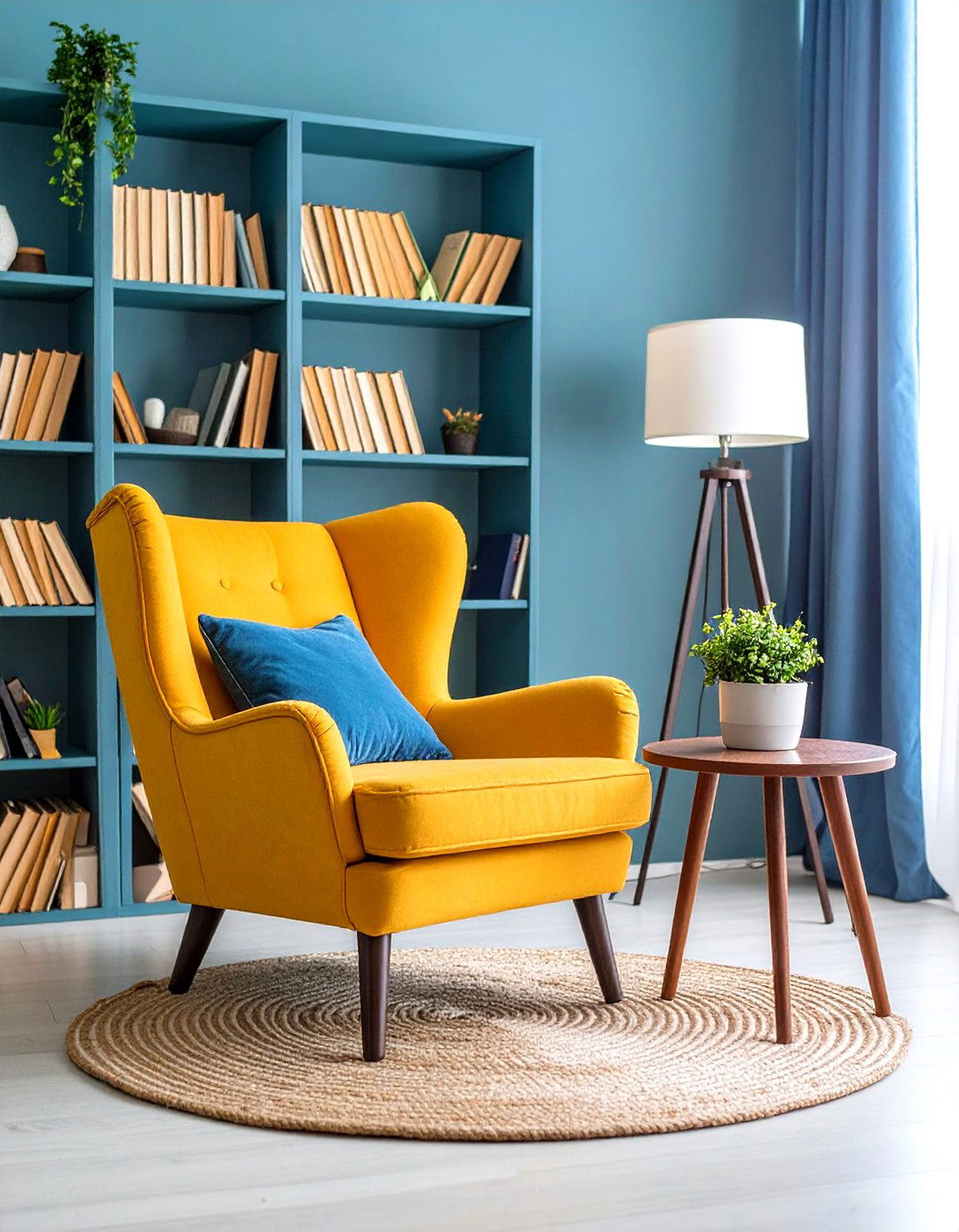 Incorporate a Cozy Reading Corner - 20 Sunroom Office Ideas