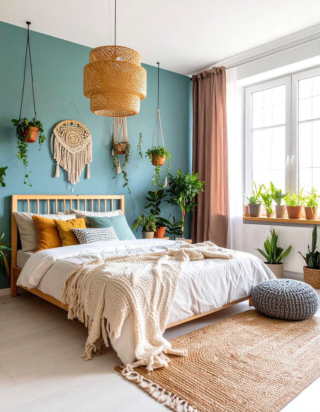 Incorporating Greenery - 20 Studio Apartment Ideas