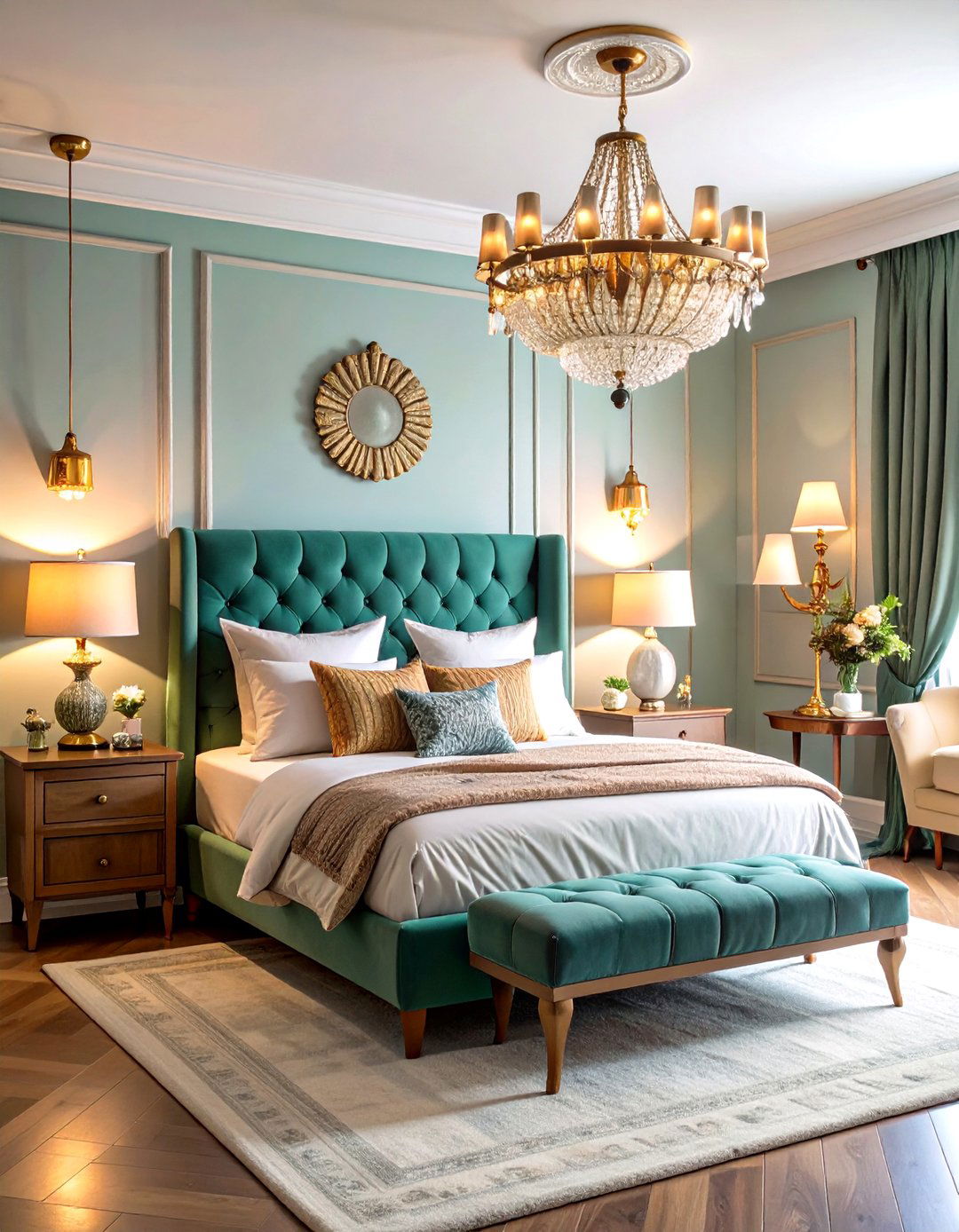 Indie Room Vintage Lighting Arrangement - 20 Indie Room Ideas