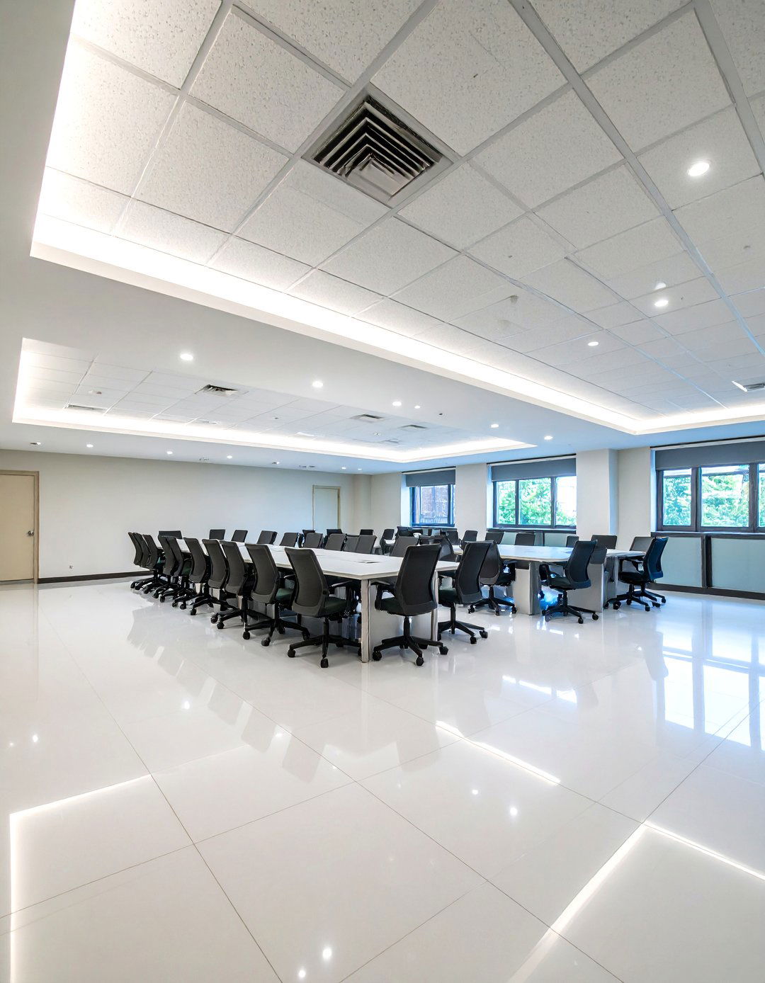 Indirect Perimeter Glow Drop Ceiling Lighting - 20 Drop Ceiling Lighting Ideas