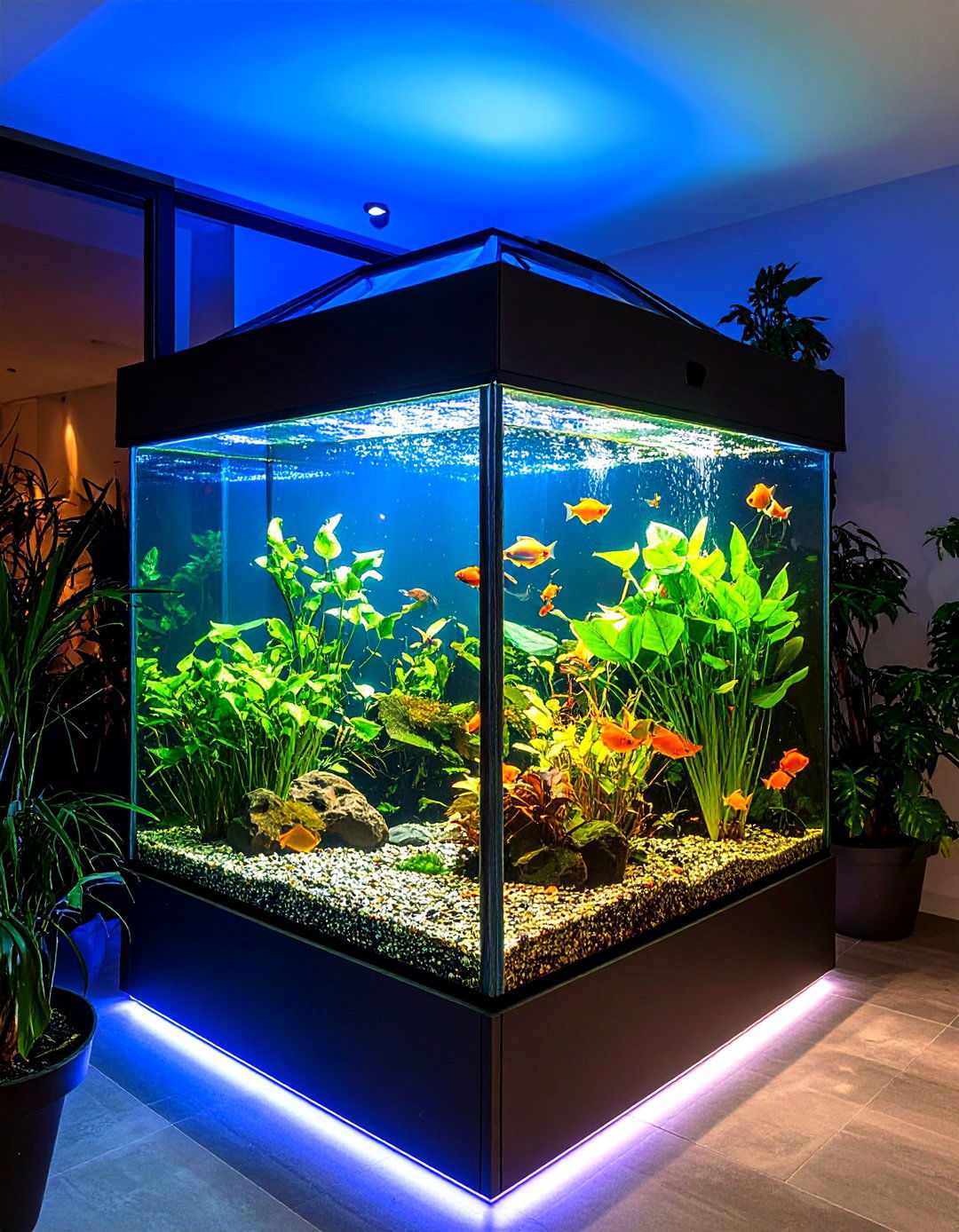 Indoor Atrium Fish Pond - 20 Fish Pond Ideas