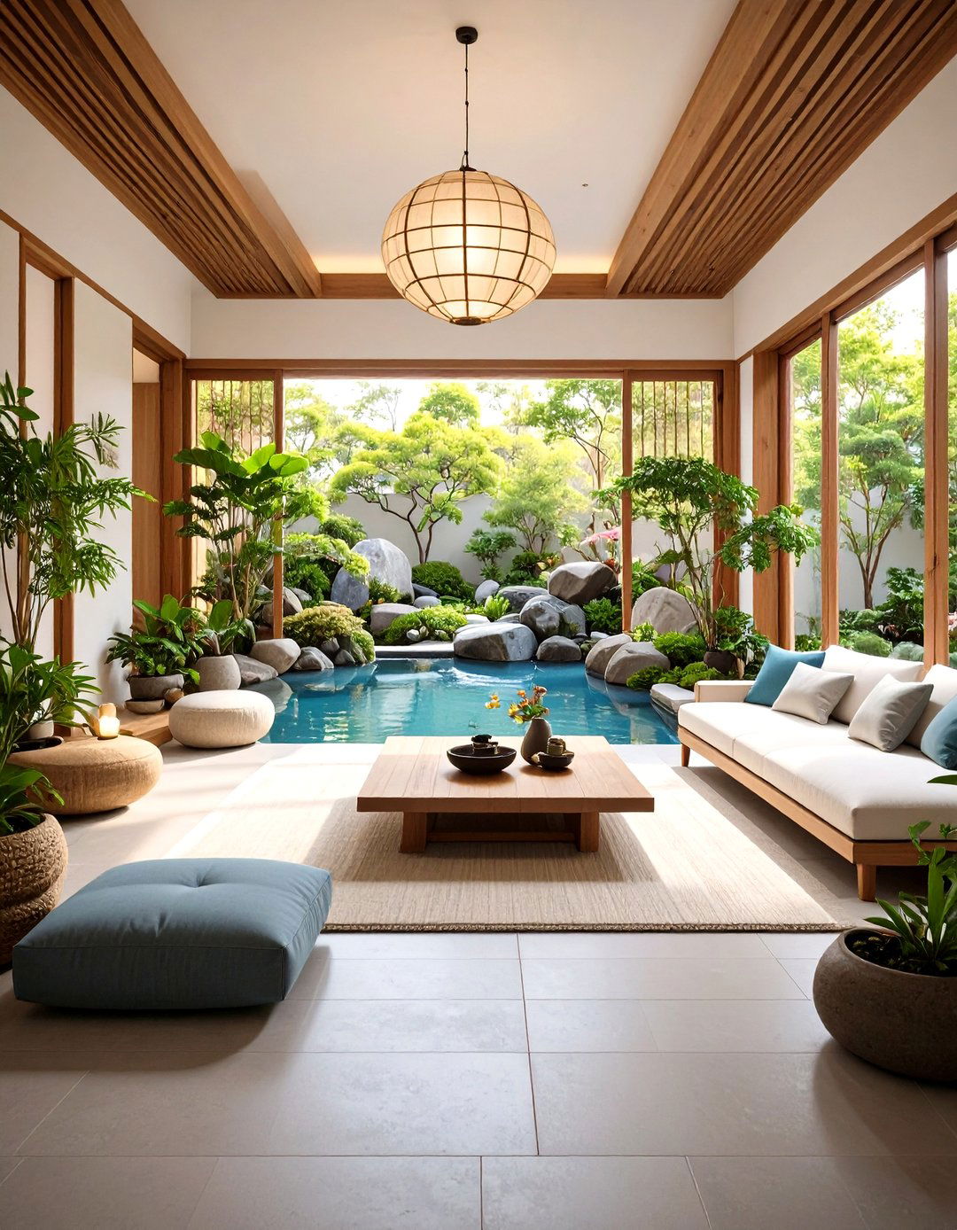 Indoor Garden Korean Living Room - 20 Korean Living Room Ideas