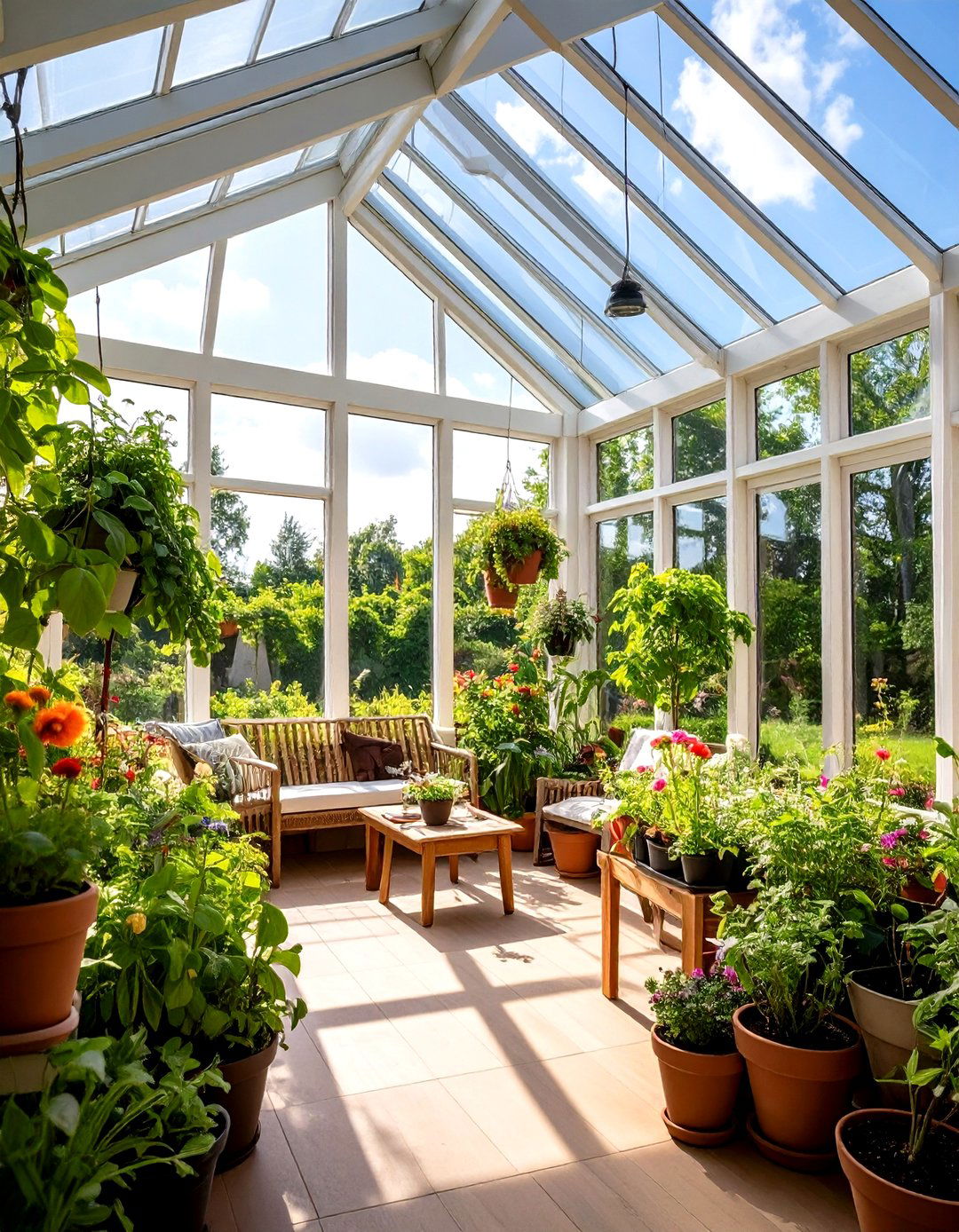 Indoor Garden Small Sunroom Conservatory - 20 Small Sunroom Ideas