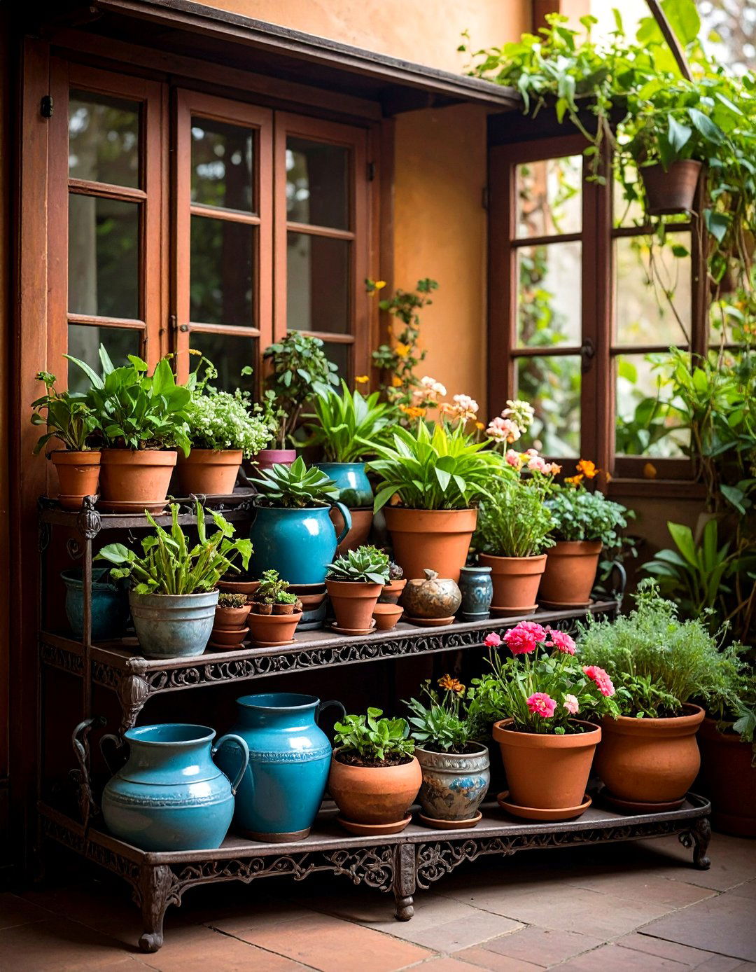 Indoor Greenery Breathes Life into Boho Cottage Style - 20 Boho Cottage Style Decor Ideas