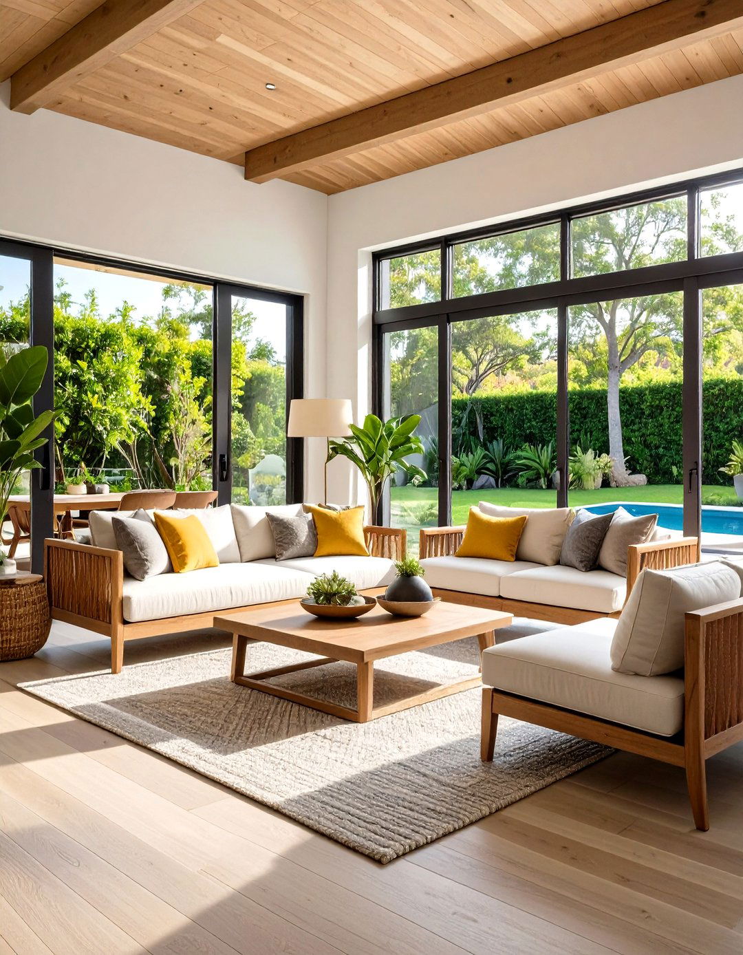 Indoor Outdoor Luxury Living Room - 20 Luxury Living Room Ideas