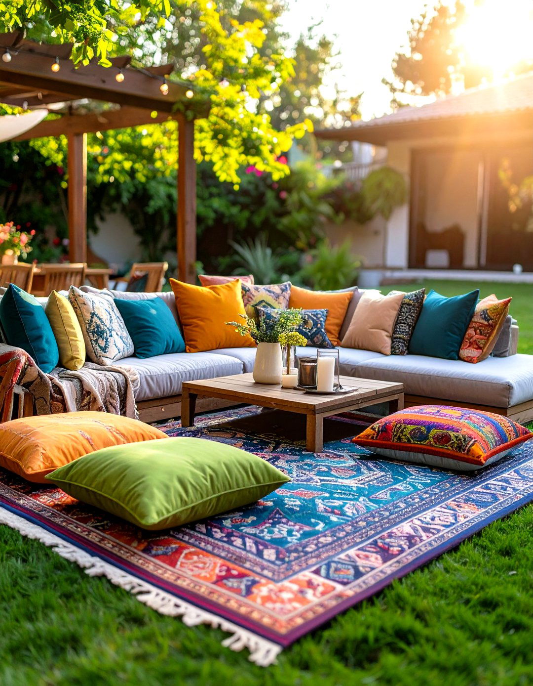 Indoor Style Textiles - 20 Small Screened-in Porch Ideas