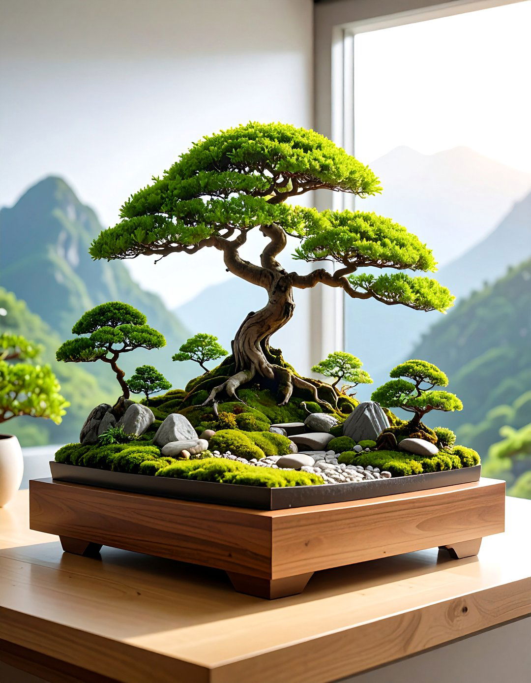 Indoor Terrarium Bonsai Garden - 20 Bonsai Garden Ideas