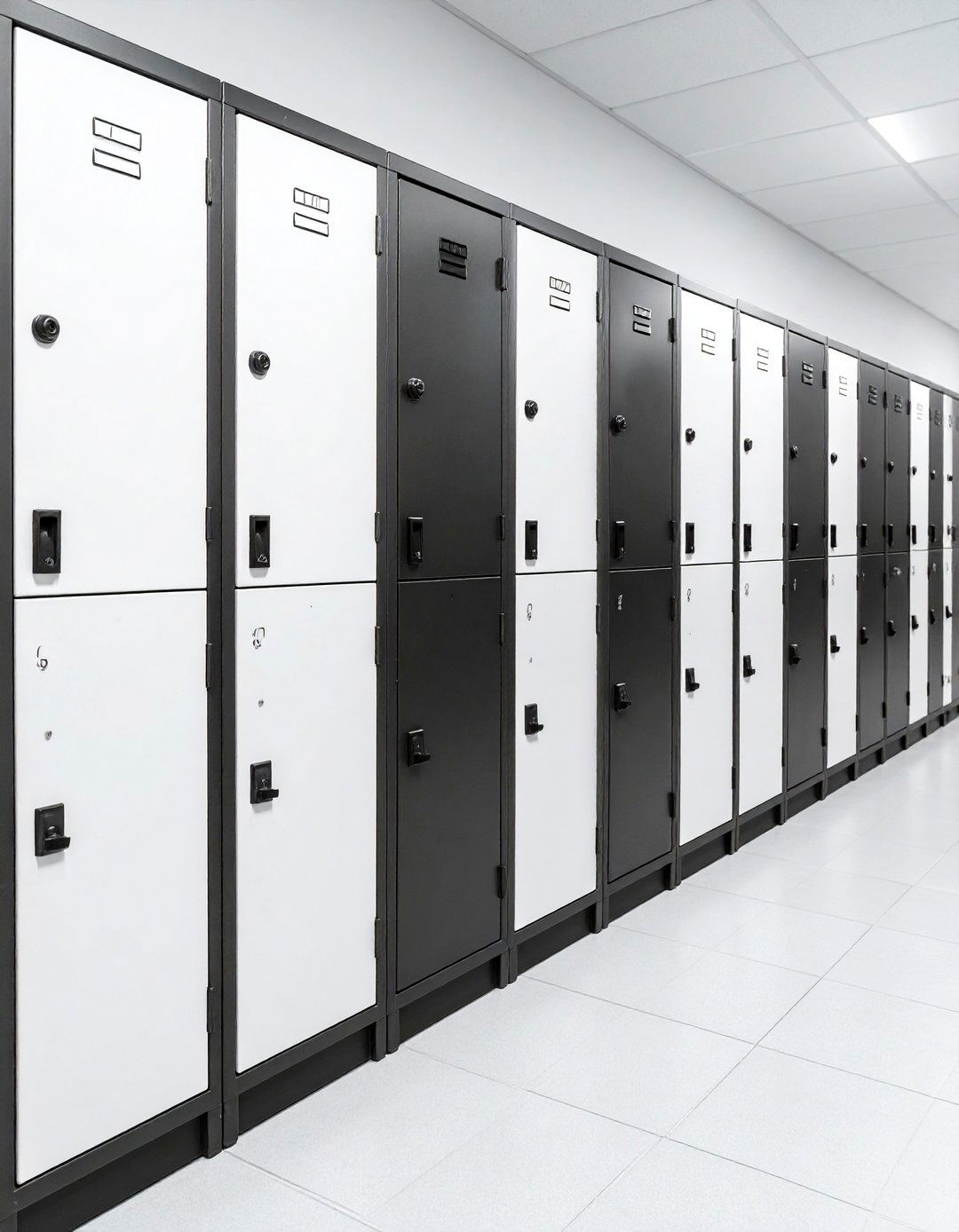 Industrial Decor Metal Locker Storage - 20 Industrial Decor Ideas