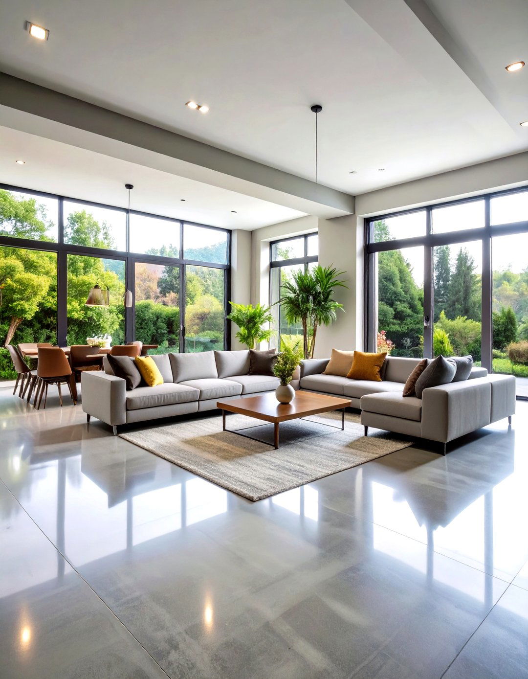 Industrial Decor Polished Concrete Floors - 20 Industrial Decor Ideas