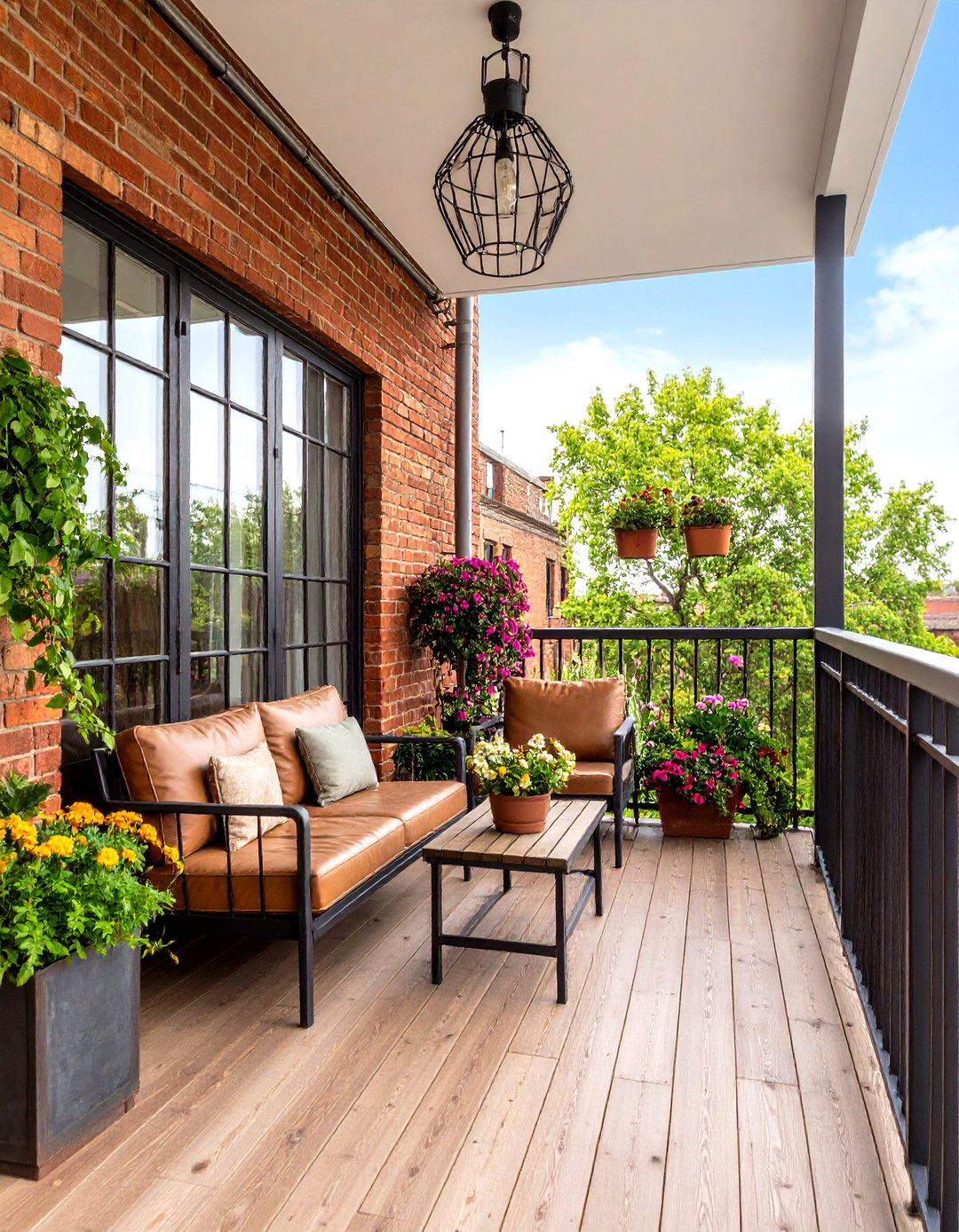 Industrial Heritage Loft Balcony Design - 20 Loft Balcony Ideas