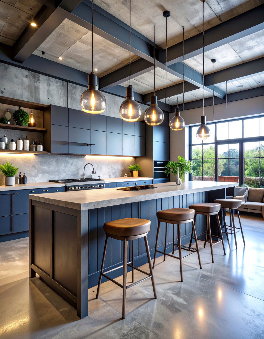 Industrial Kitchen Bar Style - 20 Kitchen Bar Ideas