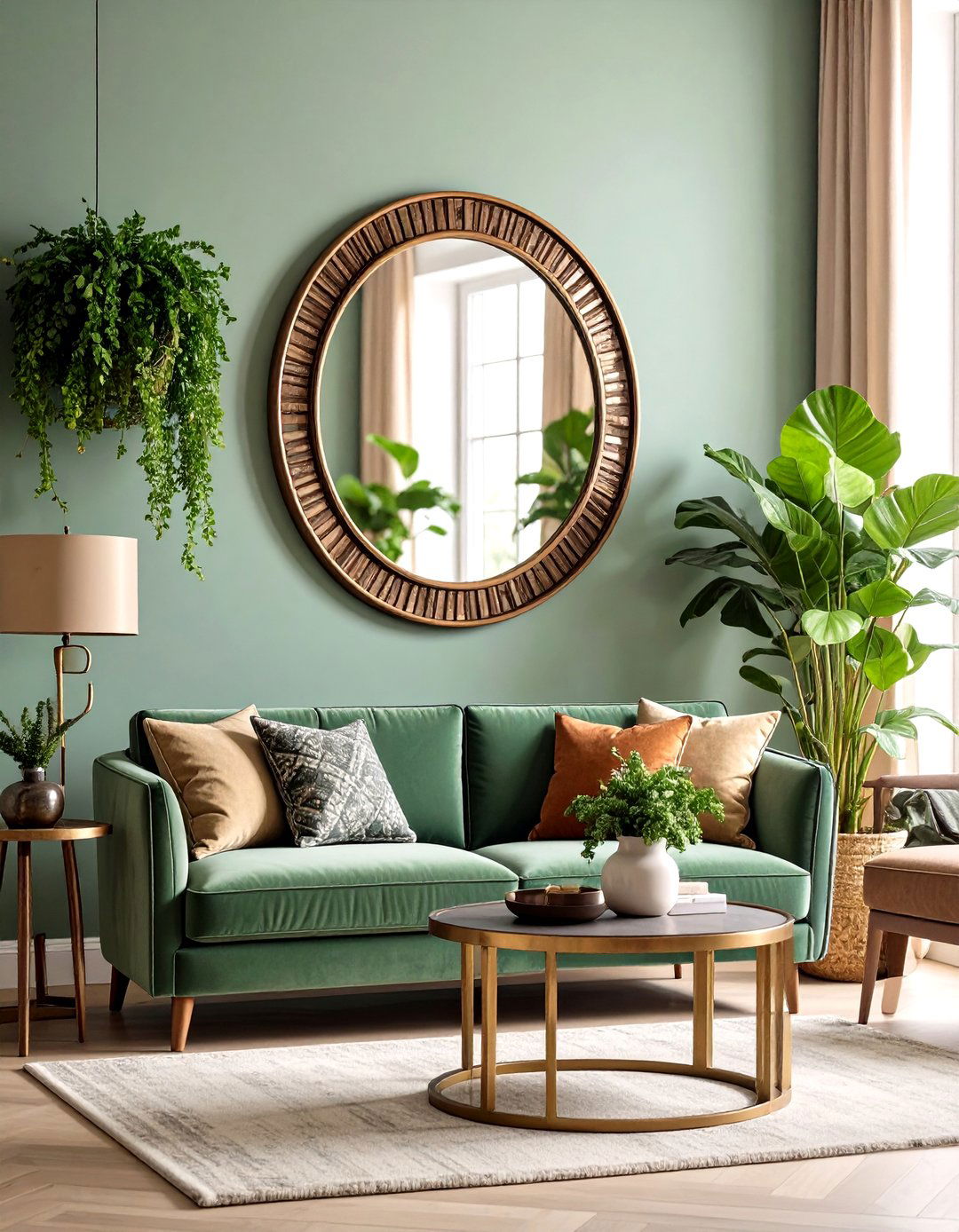 Industrial Living Room Mirror Raw Materials - 20 Living Room Mirror Ideas