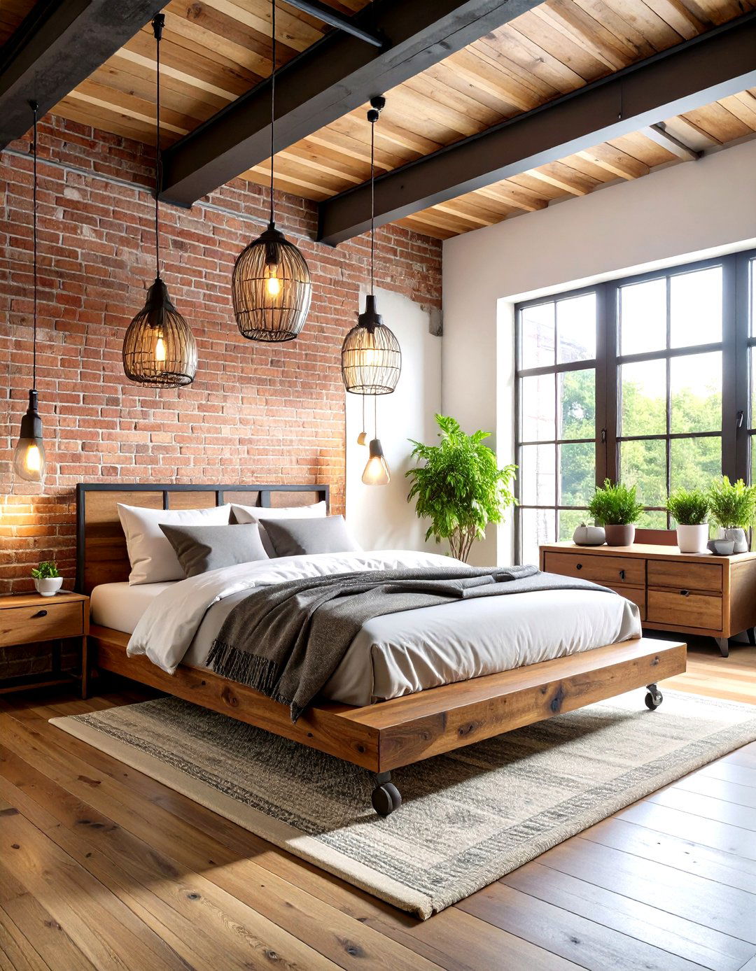 Industrial Loft Edge Master Bedroom - 20 Master Bedroom Ideas